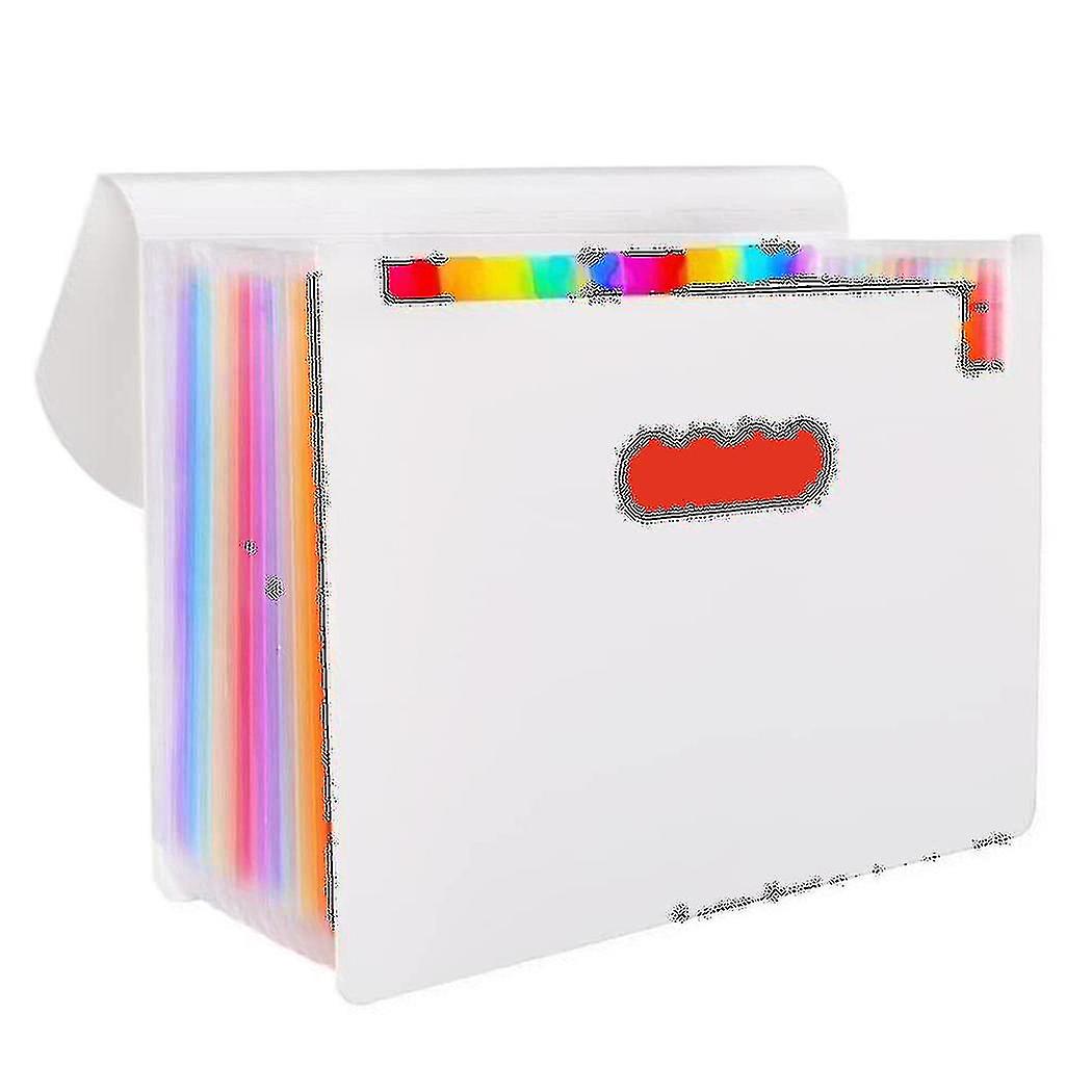 مجلدات الملفات المحمولة توسيع 12 جيب مجلد الملفات A4 الأكورديون ملف منظم المستندات مكتب S