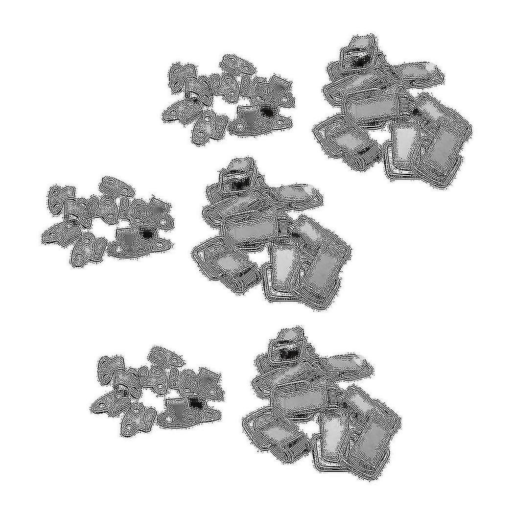 30pcs Cabinet Spring Loaded Iron Straight Loop Toggle Latch 45mm Length