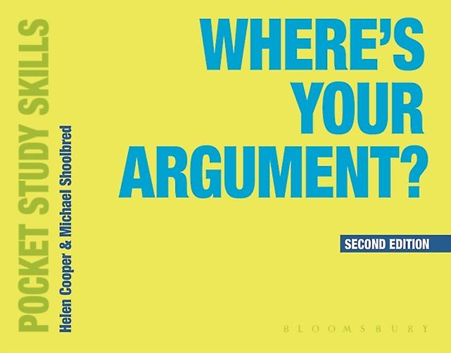 Wheres Your Argument by Cooper & Helen University of Birmingham & UK Paperback Book