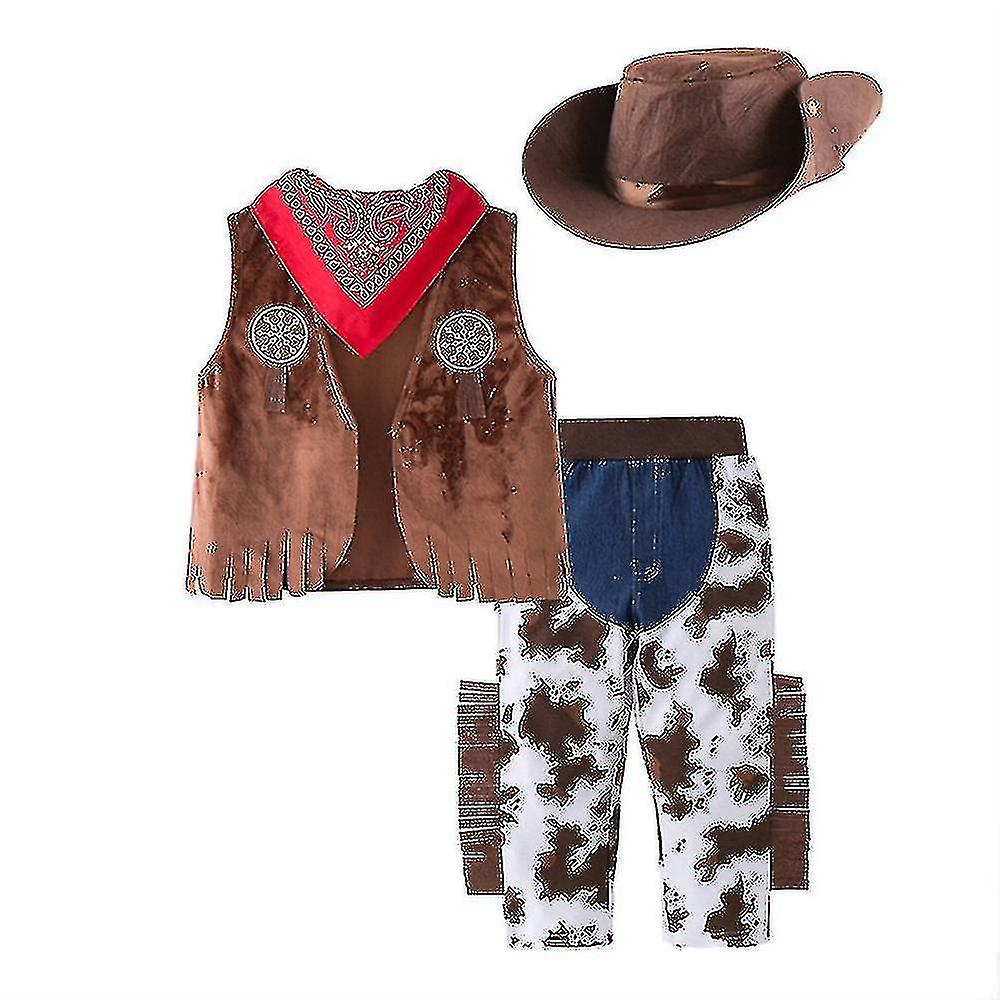 Kid Wild West Party Naamiaisasu Intialainen asu