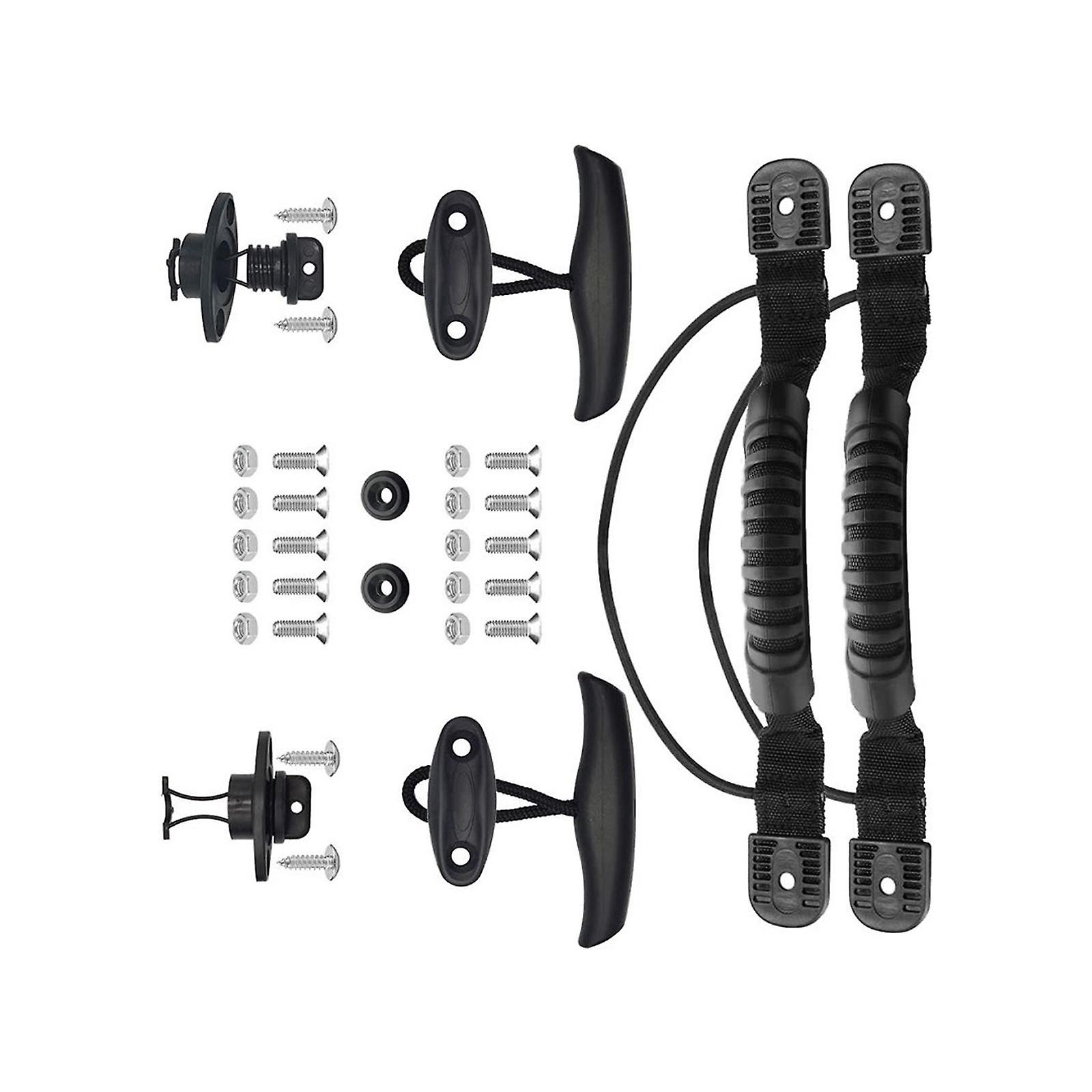 Kayak Carry Handles Canoe Boat Kayak Pull Cord Handle Kayak Deck Rigging Kit