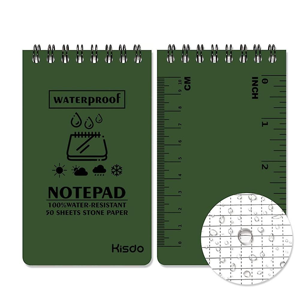 1Pc Waterproof Notebook Stone Paper Pocket Notebook All-Weather Memos Notebook