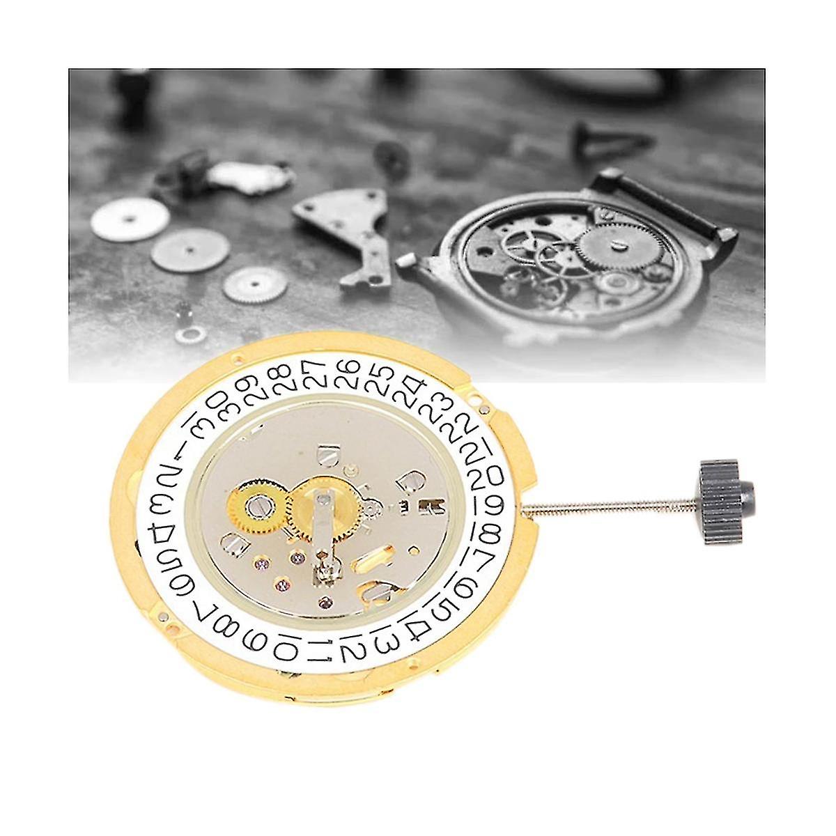 For 1009 Watch Movement 3 O'clock Calendar Two And A Half Needle Quartz Movement Replacement