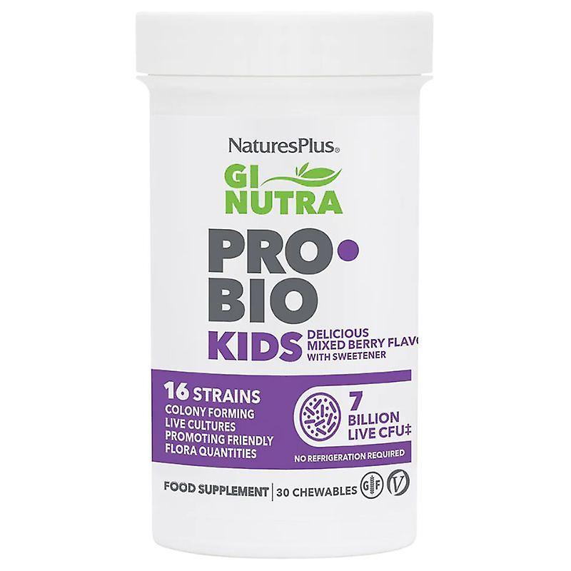 Nature's Plus GI Nutra Kids Chewables 30 (43908)