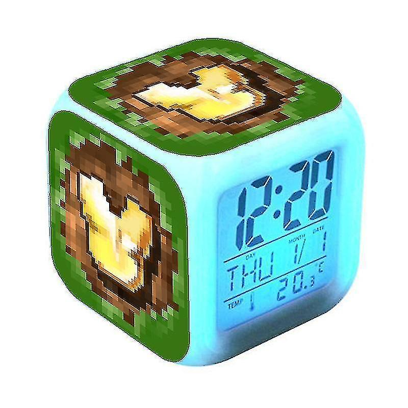 Night Light With Colour Changing Alarm Clock