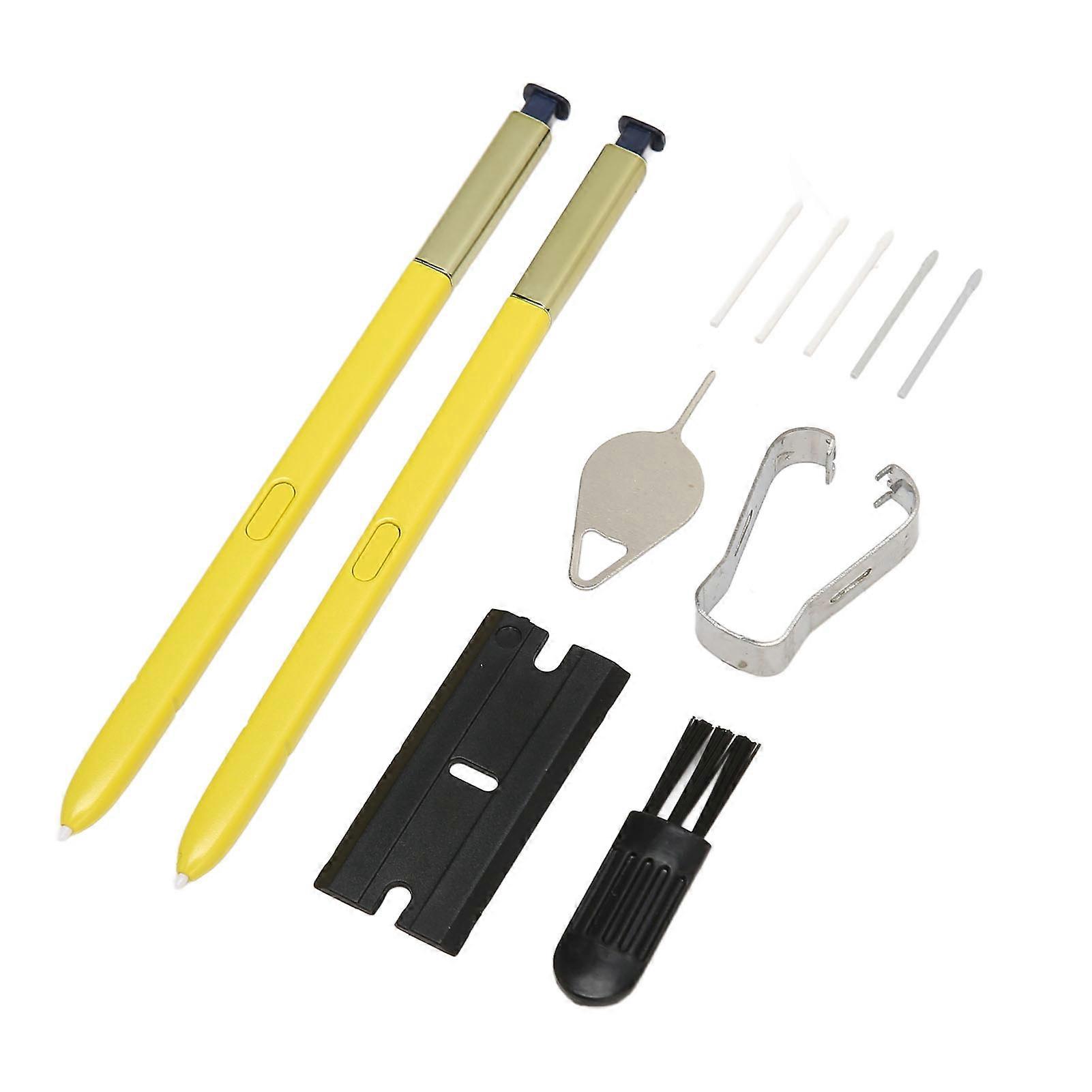2Pcs Stylus Pen for Touch Screens Phone Stylus Pens Replacement for Galaxy Note 9 with 5 Replaceable Tips