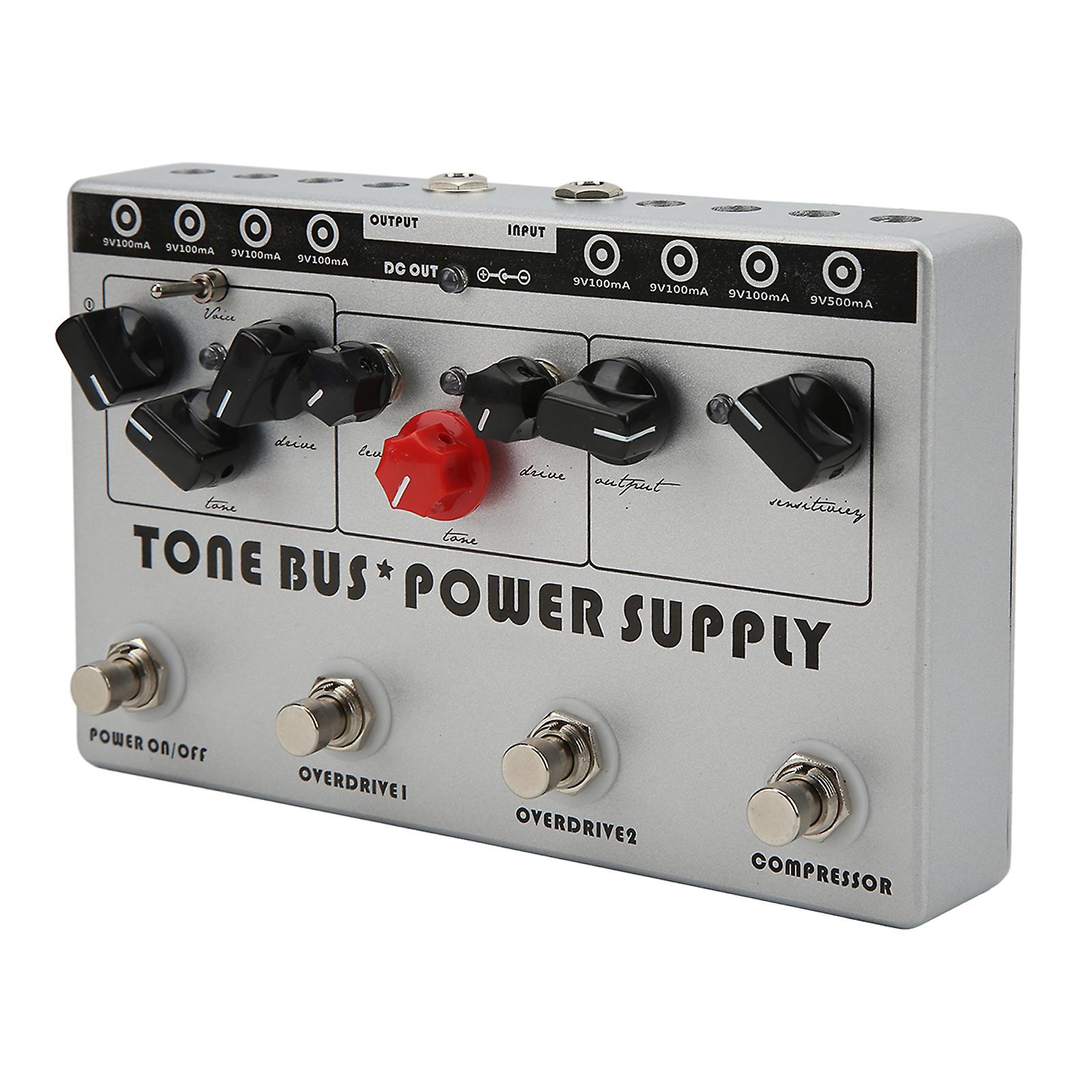 Multi Effect Processor Tone Bus 8 Output Power Supply Guitar Combination Effects Pedal DC 9V