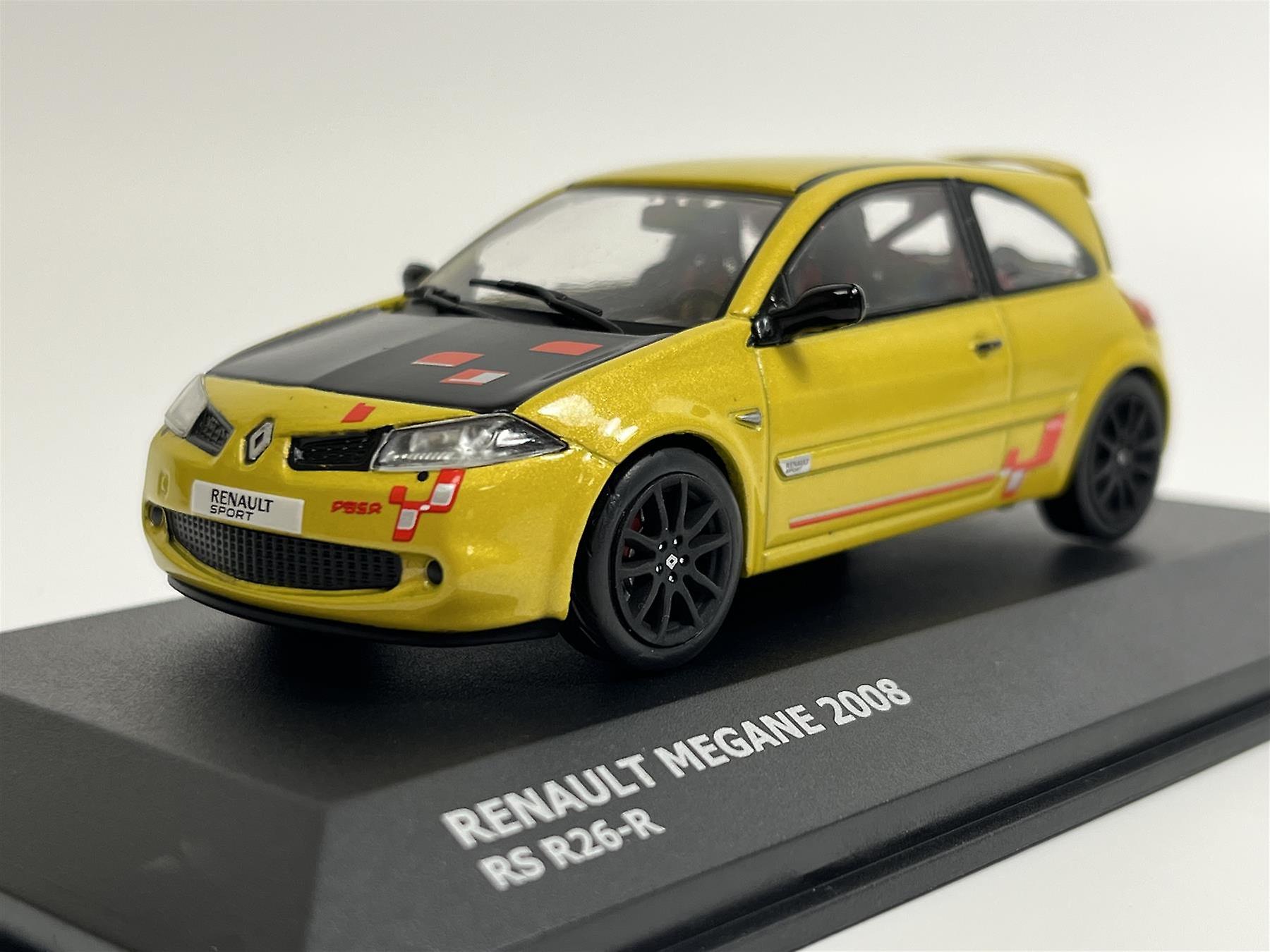 Renault Megane 2008 RS R26-R Yellow 1:43 Scale Solido 4310204