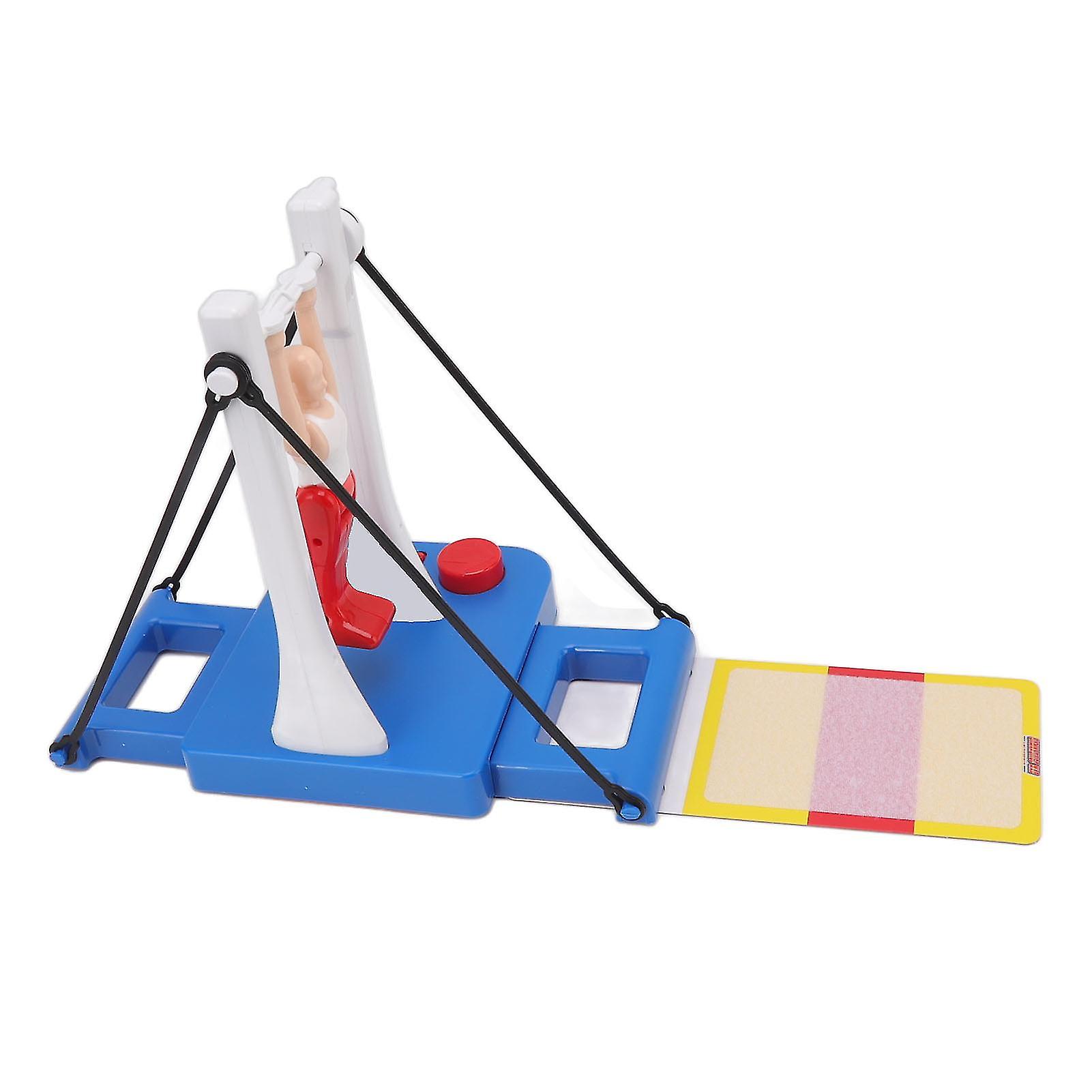 Figure Rotating Athlete Board Game ABS Low Noise Kids Board Game Toy for Home Party 