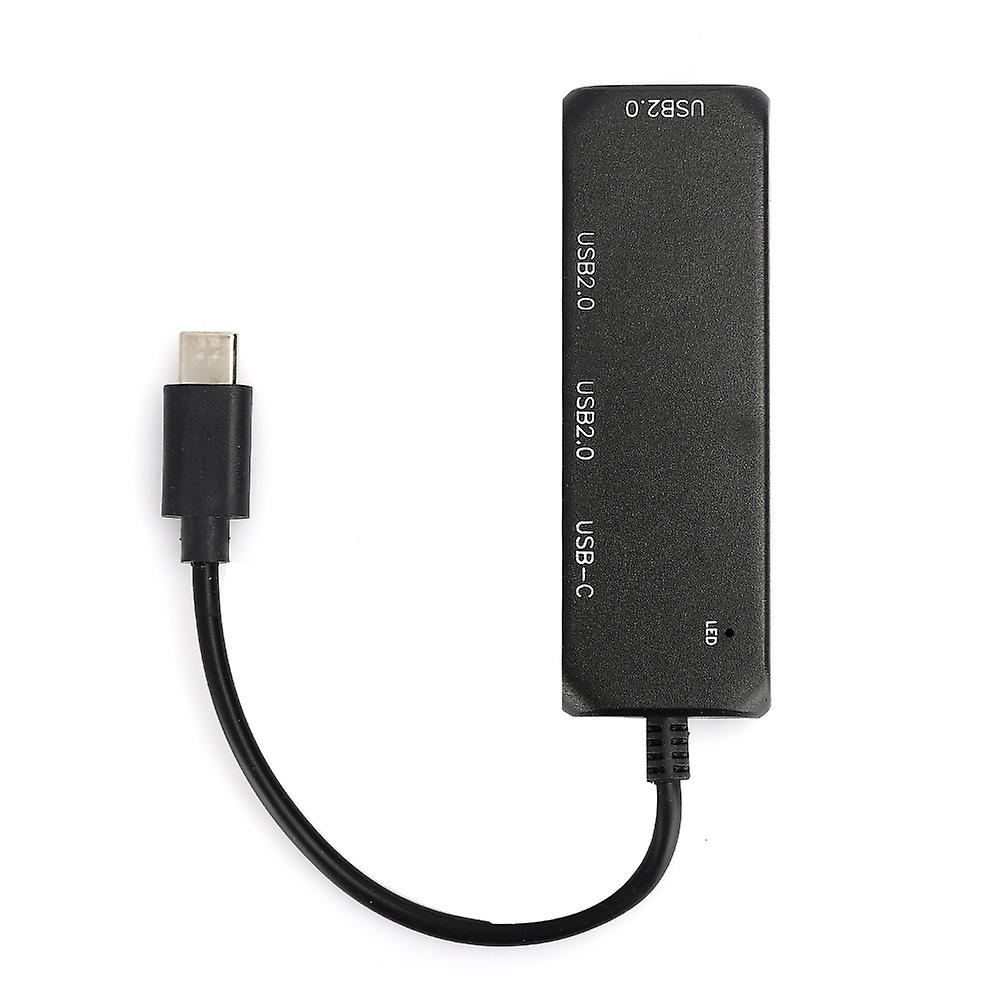 Multi-Port USB Hub Splitter Extension Cable Ultra-Speed Adapter for Laptop PC Type-C 2.0