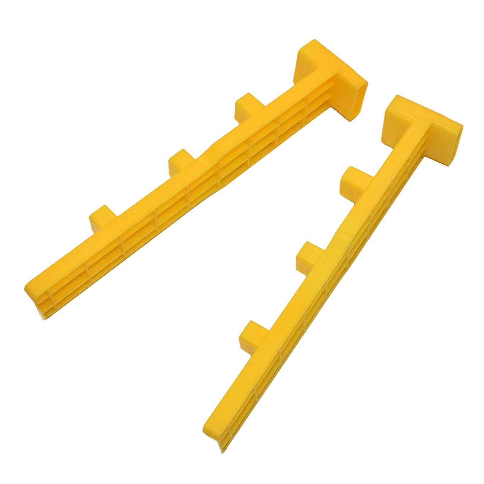 2 PCS Plastic Bee Hive Frame Rack Spacer Stand Holder Beekeeping Equipment