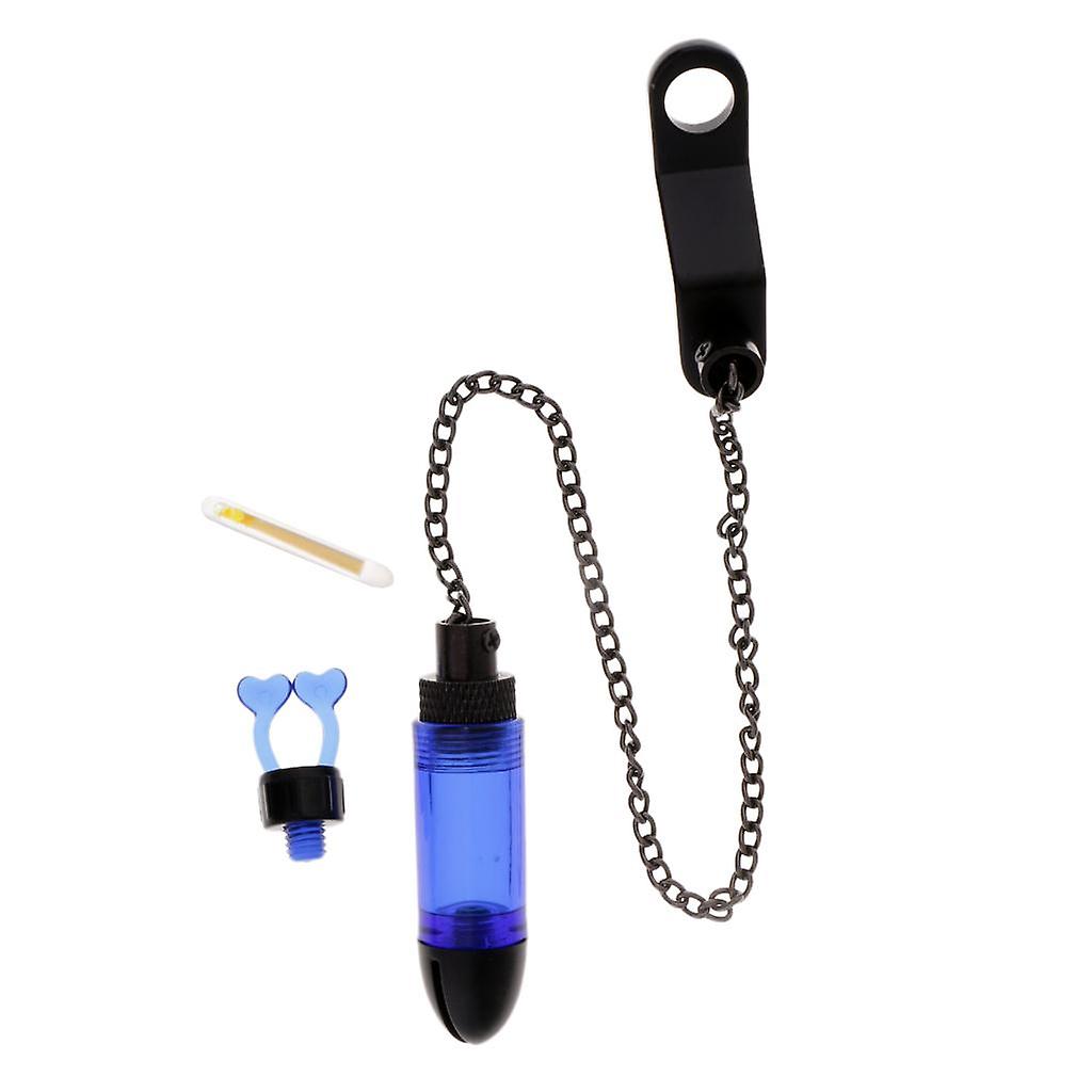 Carp Coarse Fishing Bite Alarm Hanger Tensioner Chain Indicator Blue