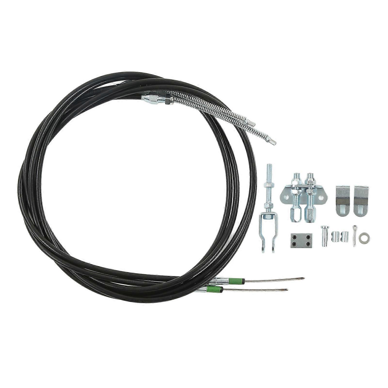 Universal Car Emergency Parking Brake Cable Kit ABS Plastic Handbrake Cable Set
