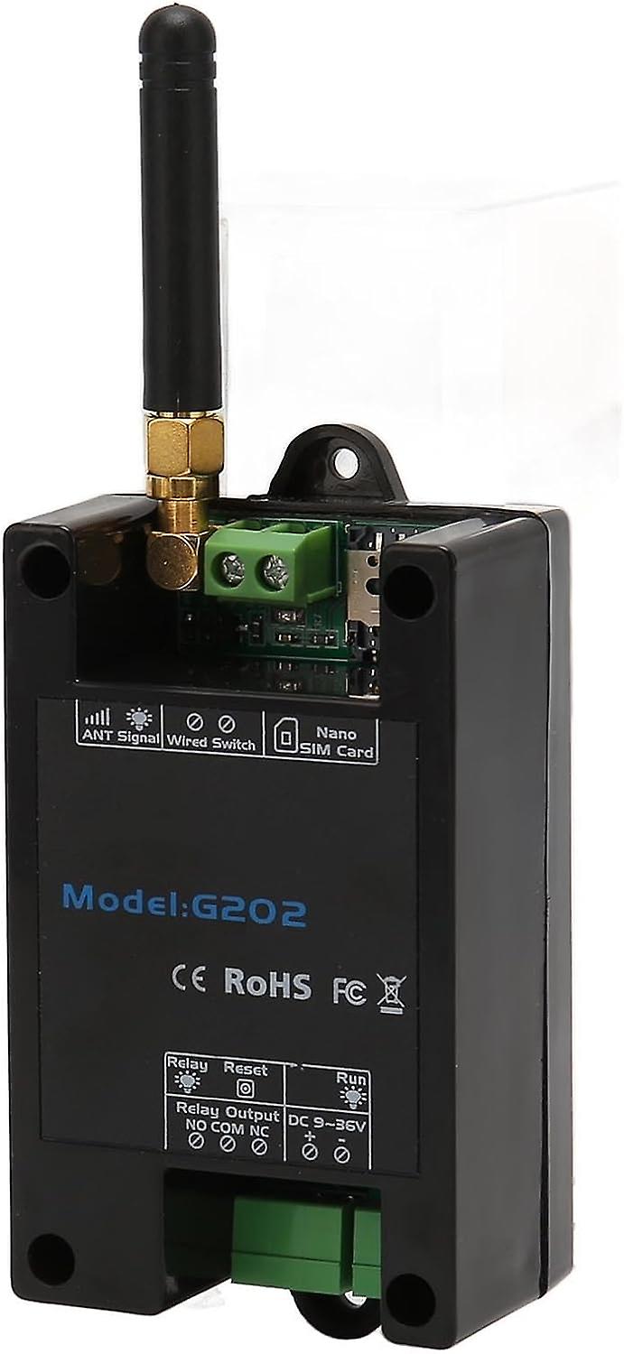 G202 GSM Gate Remote Controller Smart Access Opener with Remote Switch, 3A 240VAC Output, Programmab