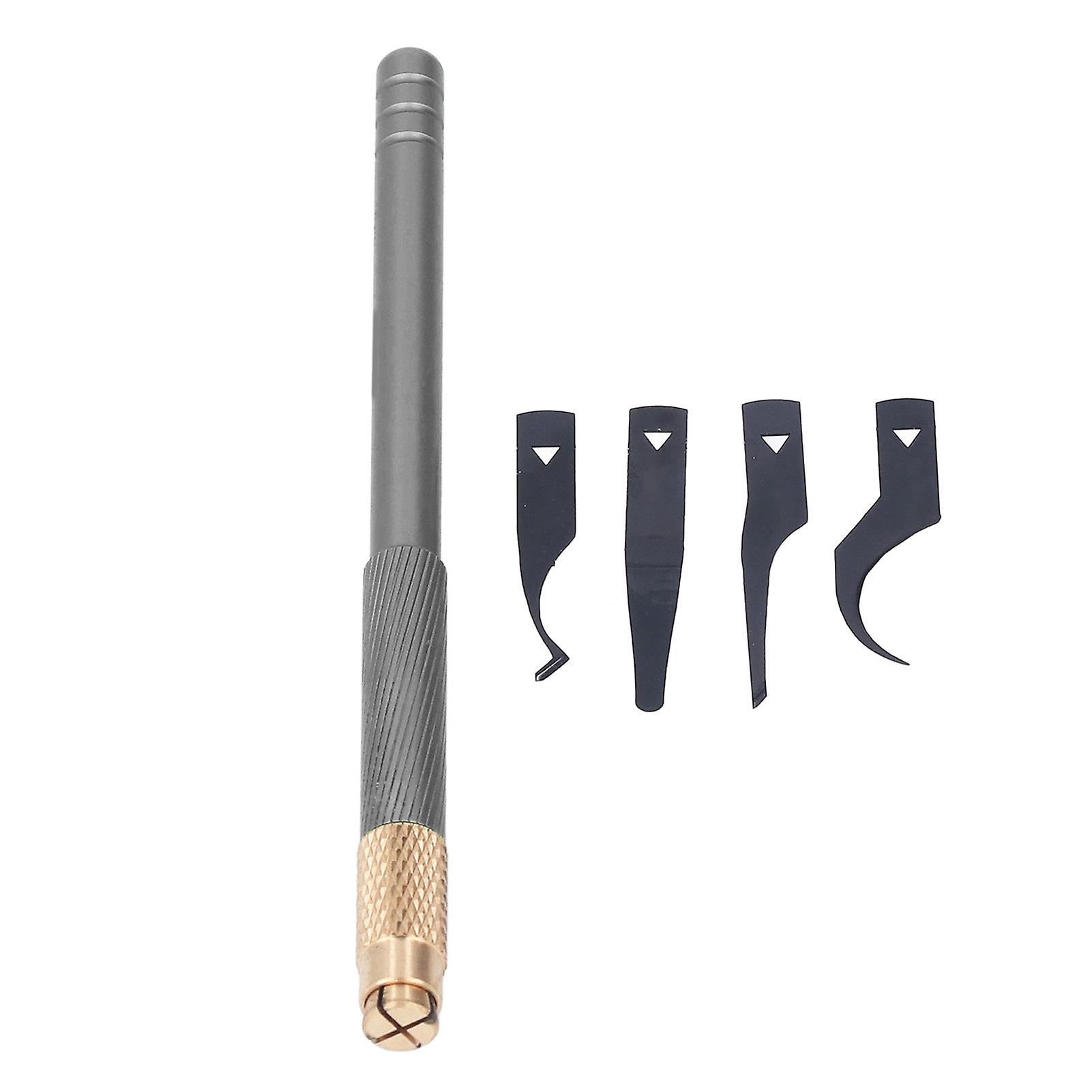 BGA Chip Repair Blade Set Thin CPU Removal Tool for PCB Motherboard Gray Knife