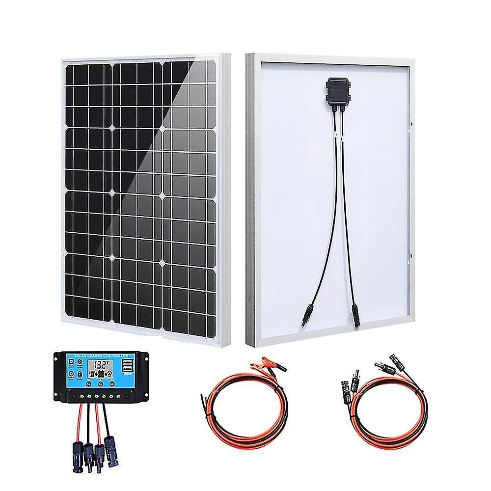 50W Solar Panel Set