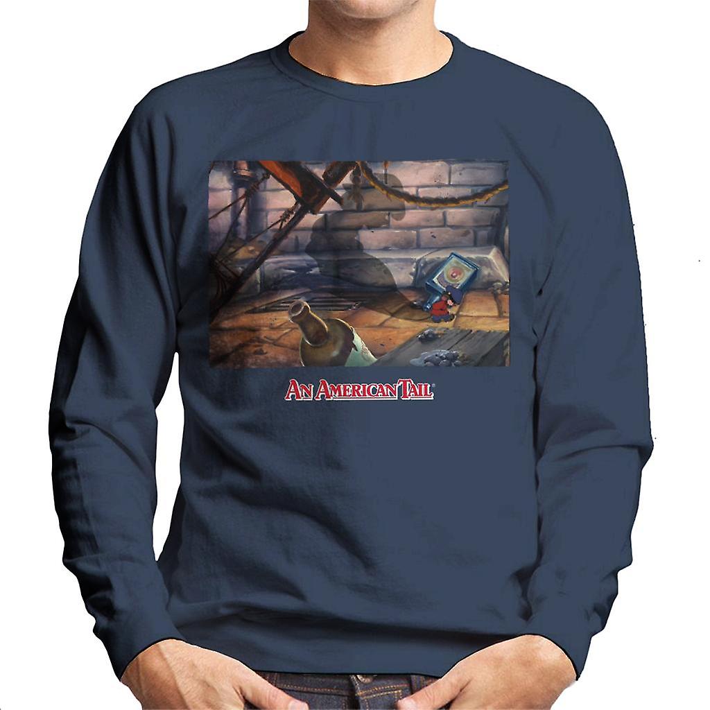 An American Tail Fievels Shadow Men's Sweatshirt