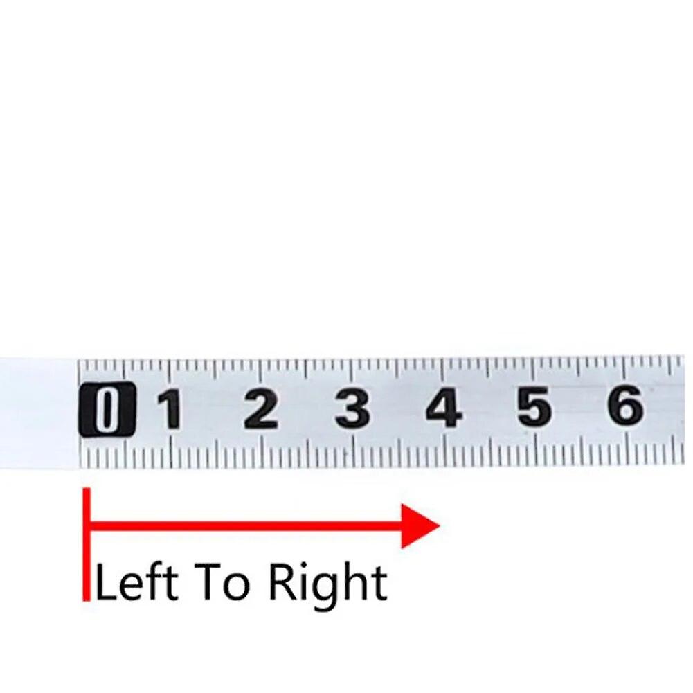 1-5M Stainless Steel MiteTrack Self-Adhesive Metric Tape Measure Tailor's Ruler Rust-proof Durable and Wear-Resistant Ruler~11632