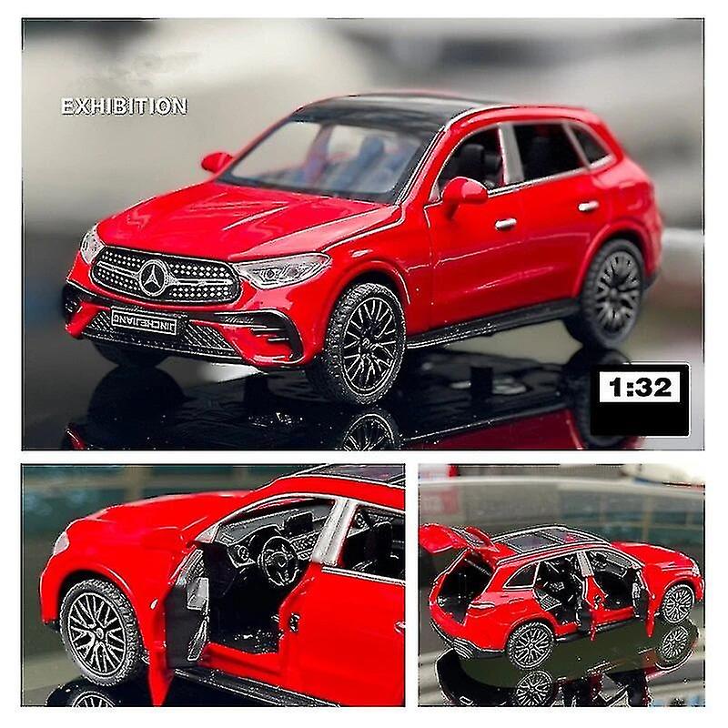 1:32 Glc 400e Suv Alloy Car Model Diecast Metal Vehicles Car Model High Simulation Sound And Light C