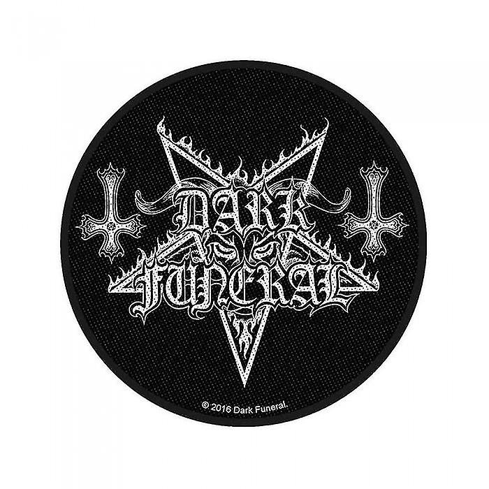 Dark Funeral Woven Circle Logo Patch