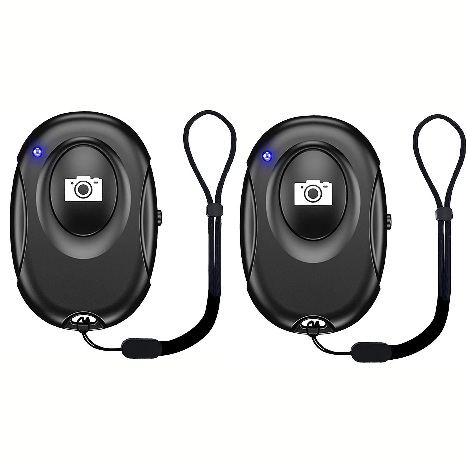 Drahtloser Bluetooth-Kamera-Fernauslöser 20M Erfassungsreichweite für Smartphone 2er-Pack