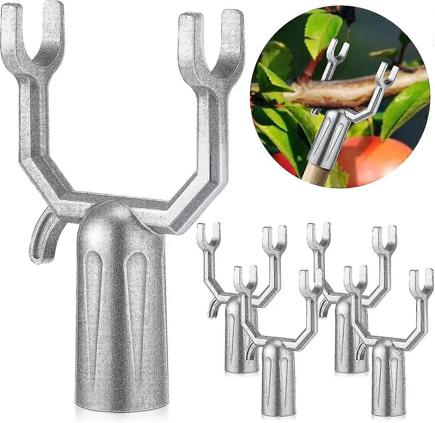 6 Pcs Metal Tree Branch Support, Tree Brace Branch Crutch Tree Straightening Kit For Vineyards, Orchards