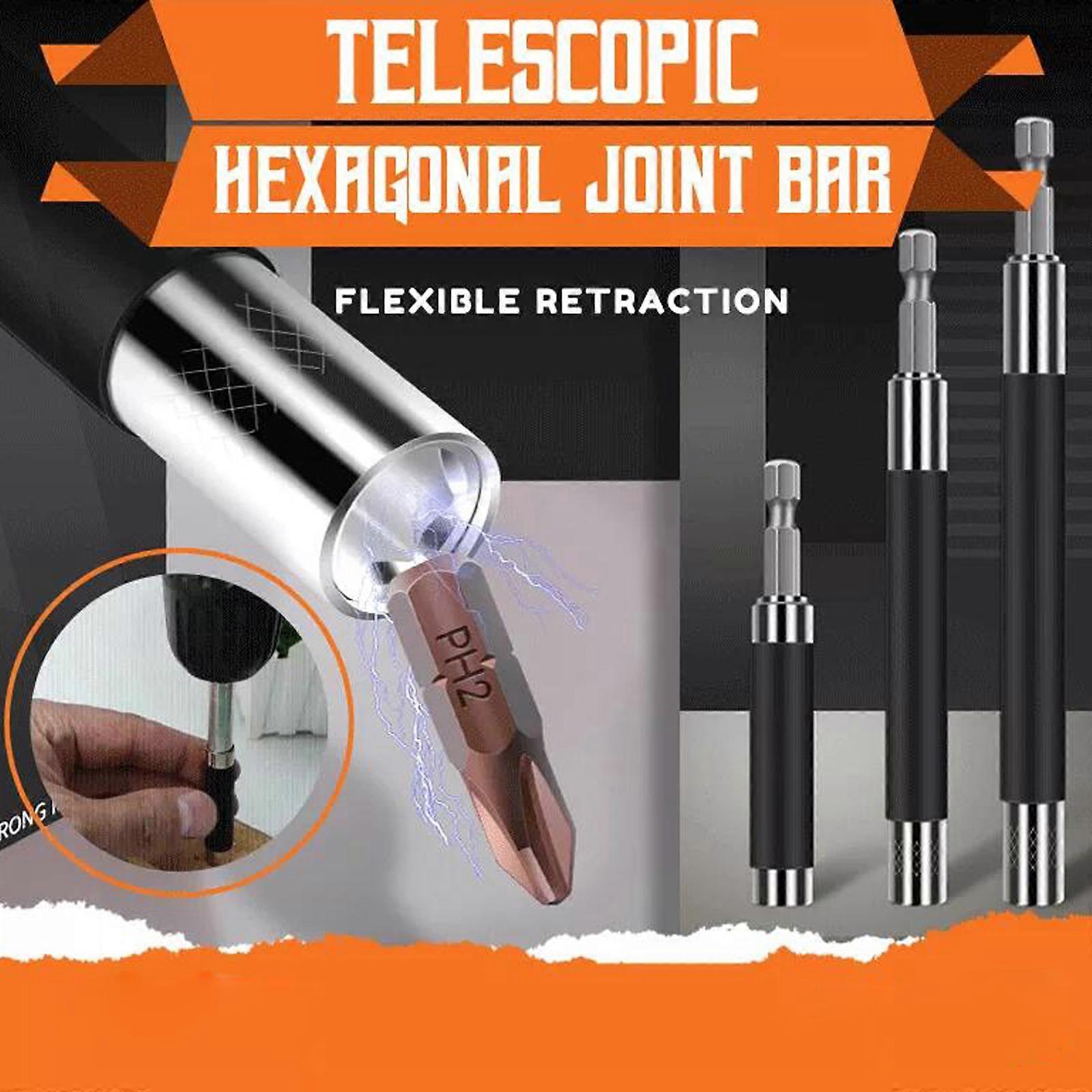 120mm Hex Telescopic Link Bar Extension Link Bar 80 + 120 + 140 Telescopic Set of Three