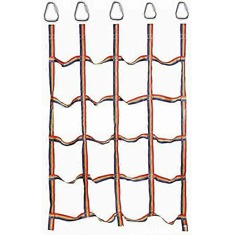 Climbing Net for Kids, Nylon Climbing Net for Kids Playing Indoors and Outdoors, (57.1 x 72.8)