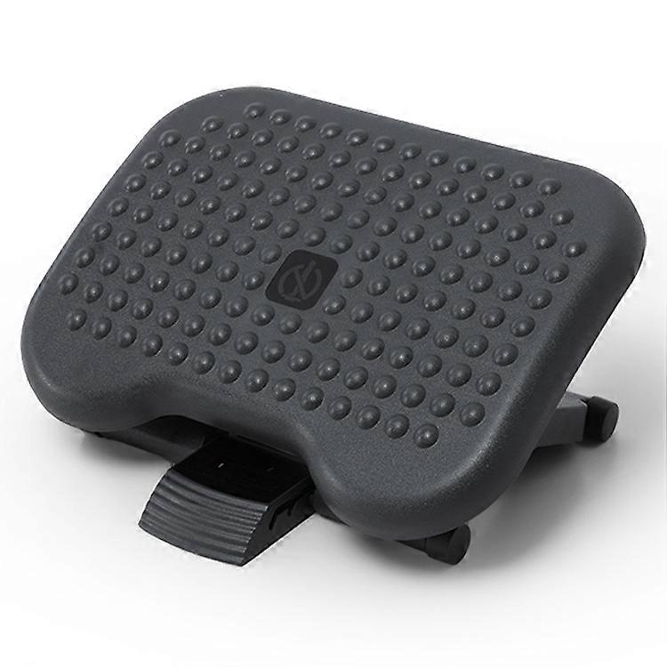 Adjustable under-table foot pad with massage function 30 degrees tilt angle adjustment