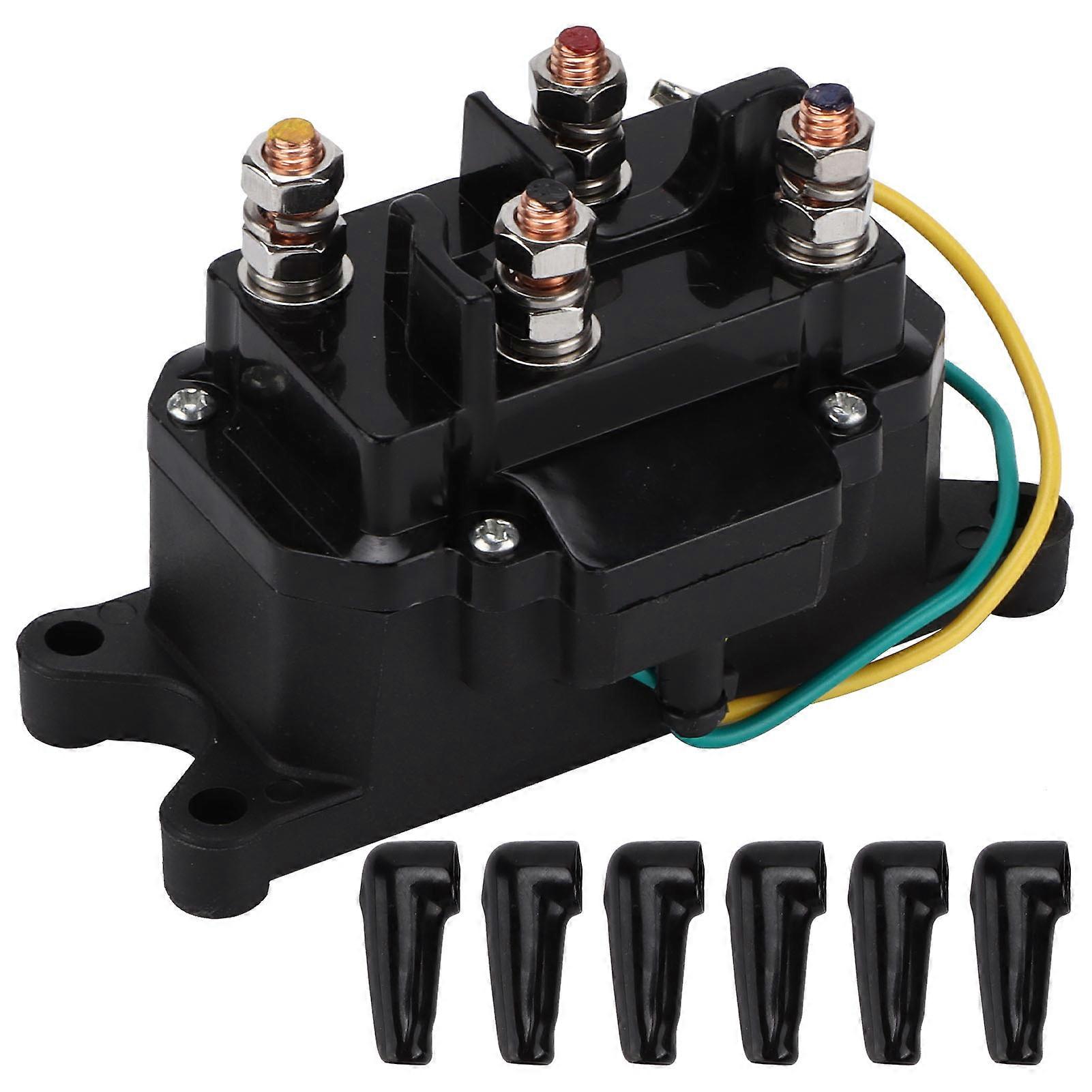 DC12V 250A Winch Contactor Solenoid Relay Weatherproof for ATV UTV 4x4 Vehicles Trailer NO.52024