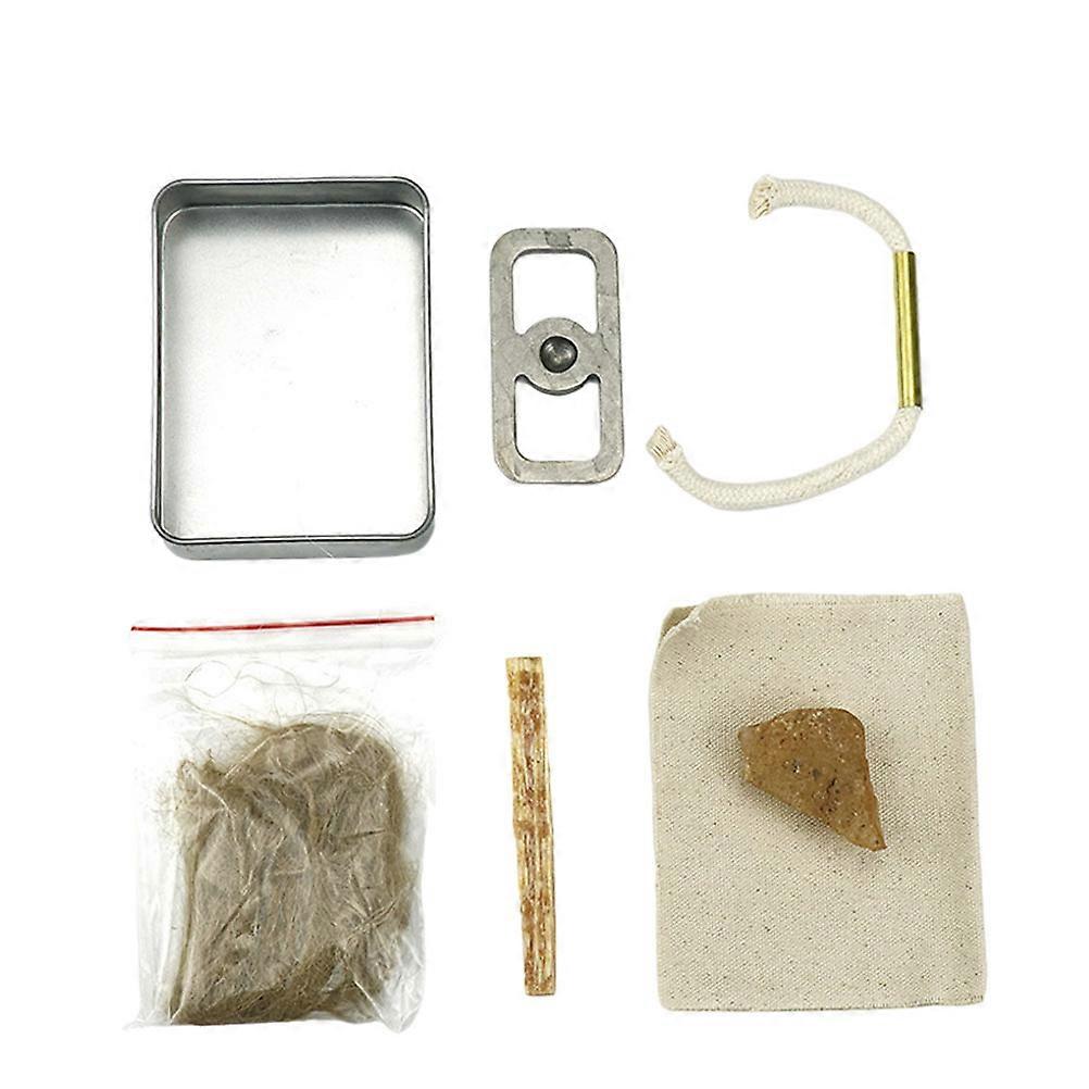 Grillverktyg Camping Eldrep Jute Eldstartrep Utomhus Magnesium Stick Firestarter Sticks