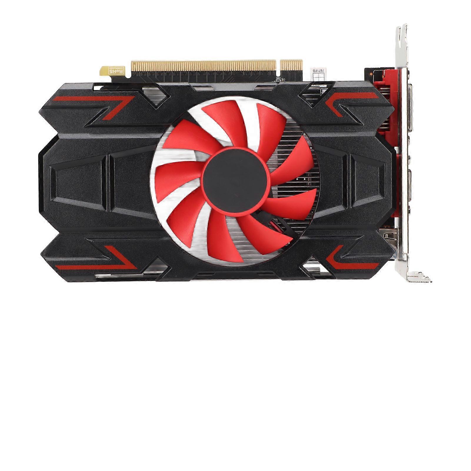 Carte graphique 650 MHz, 1 Go de mémoire DDR5 128 bits, ventilateur silencieux, processeur 480 flux, carte graphique GPU