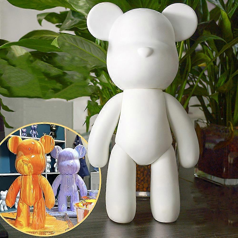 DIY Mal-Set „Gewalttätiger Bär“ – Zum Selbstbemalen, Aus Vinyl, Ideal Als Deko Oder Geschenk