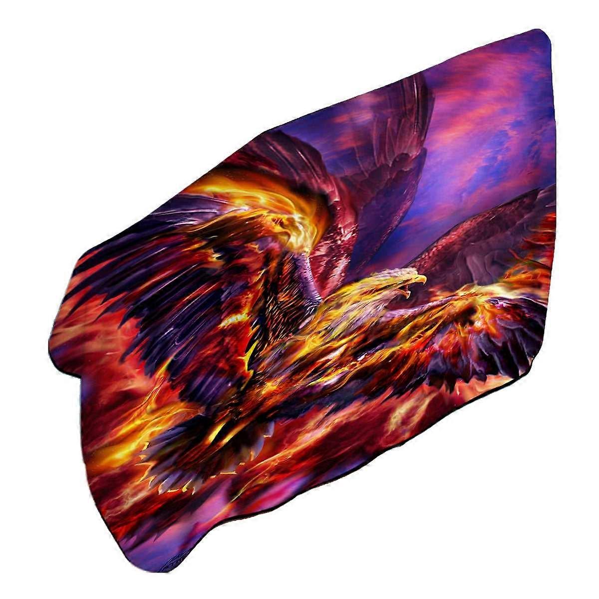 Cool Mythology Bird Phoenix Rising Microfiber Beach Towel