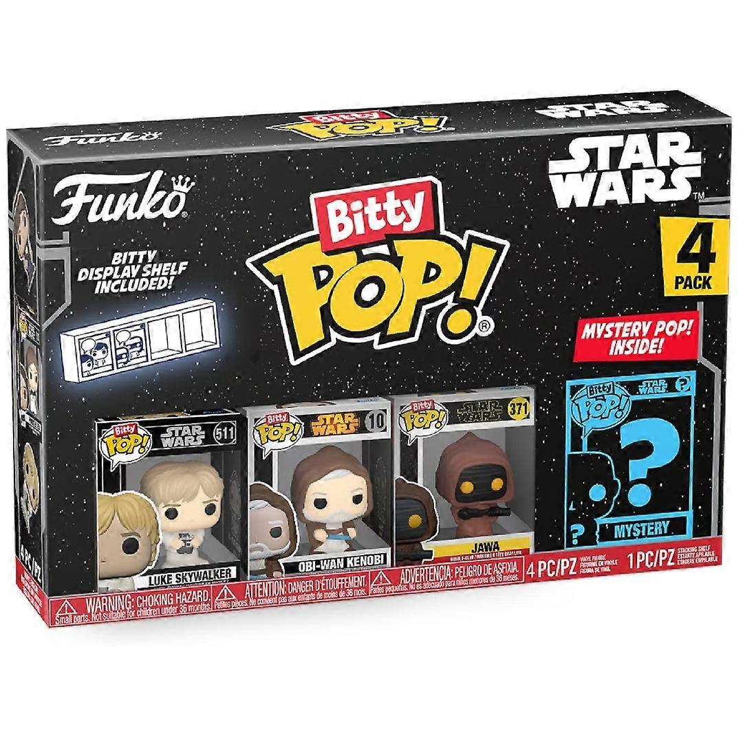 Funko Bitty Pop: Star Wars - A New Hope 4-Pack (Styles Vary)