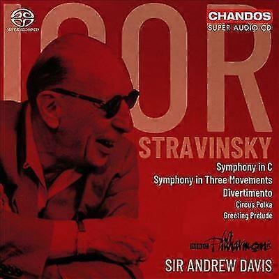 BBC Philharmonic : Igor Stravinsky: Symphony in C; Symphony CD