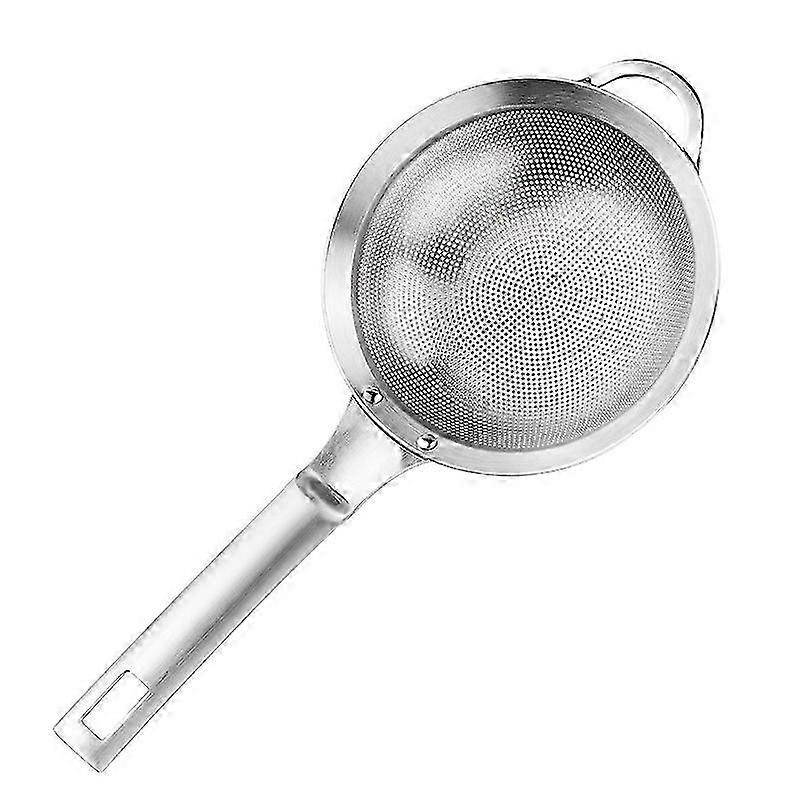 1pc Filter Spoon Kitchen Filter Strainer Fine Mesh Strainer Filtering Ladle