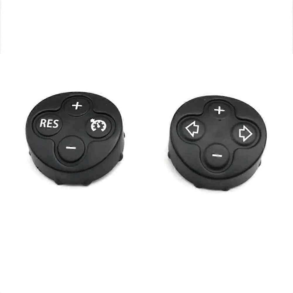 2Pcs Steering Wheel Volume Button Cruise Control Switch Cover for