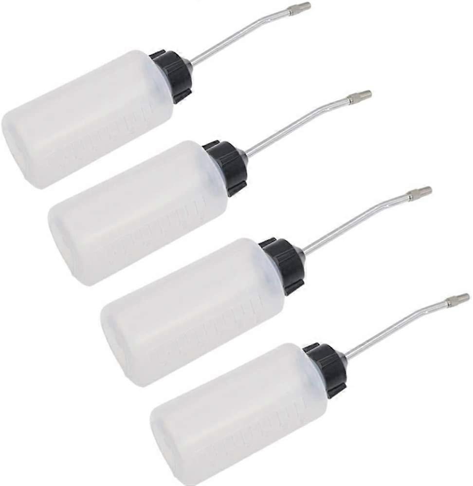 4 Pack symaskine oiler 120ml oliedispenser med langvinklet tud