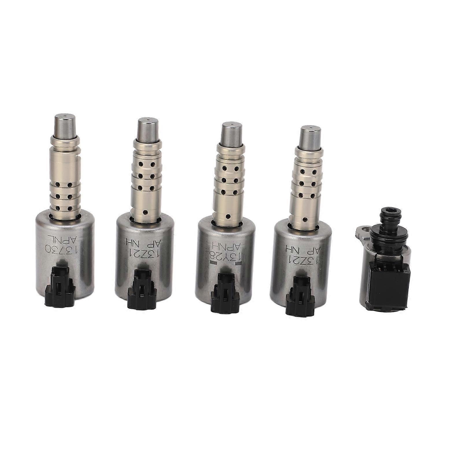 5pcs Car Gearbox Transmission Shift Solenoid Valve Replacement JF015E