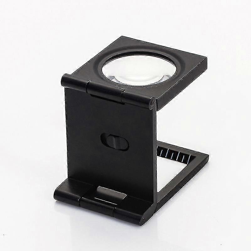 Triple Folding 10x Magnifying Glass With Led Light-XinHan