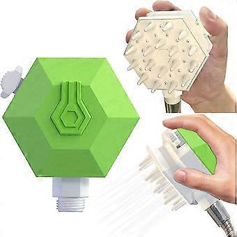 Pet Bathing Tool, bærbar utendørs dusj, sprøyter og scrubber i ett, crday hundereise