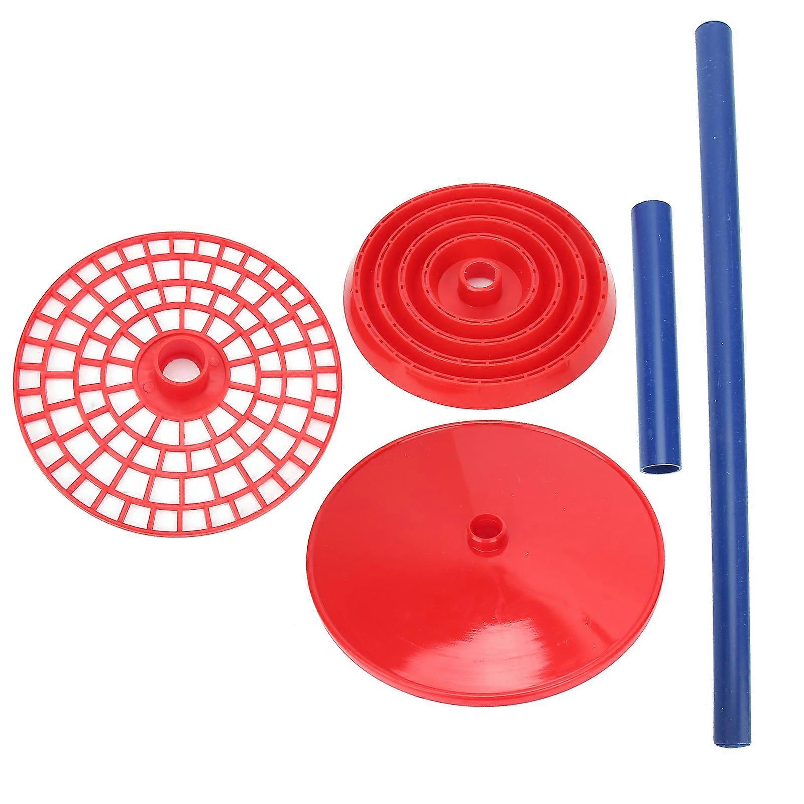 98 trous Pipette Racks Red Pipette Stand Rack Laboratory Supplies Accessoire