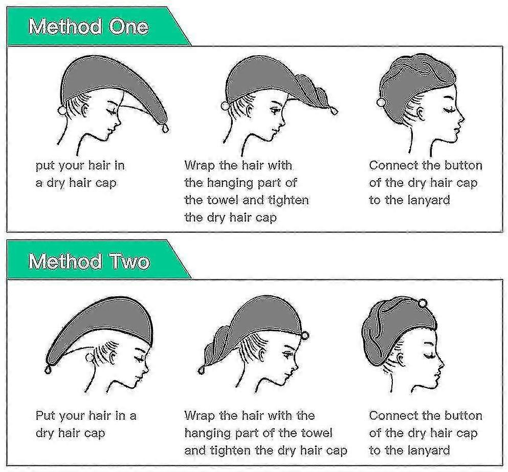 microfibre towel 2 pieces turban towel quick drying absorbent