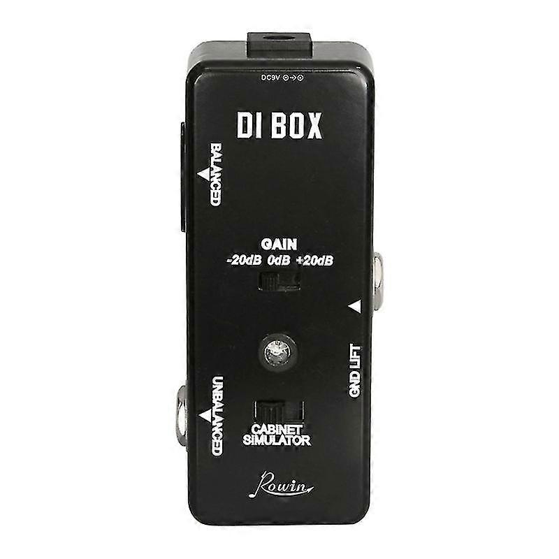 Di Box Lef-331 -di With Cab Sim And Gain Guitar Effect Pedal True Bypass