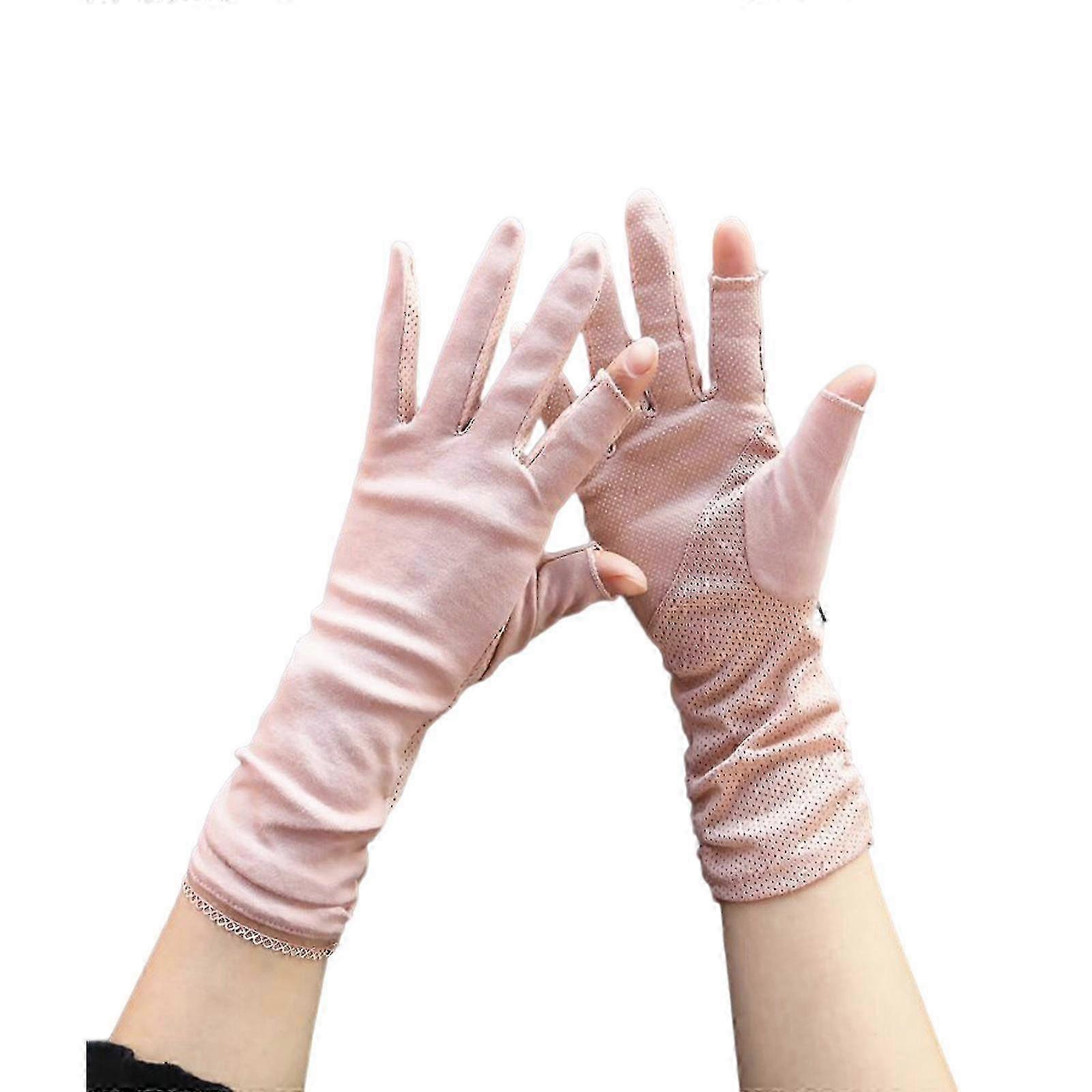 여름 자외선 차단 태양 블록 장갑 캠핑 낚시를 위해 가볍고 통기성