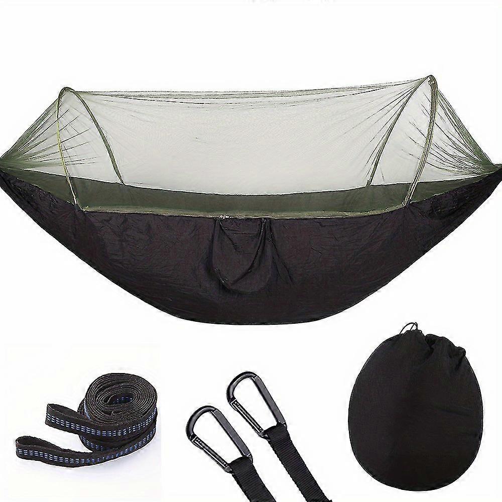 Fully Automatic Quick-opening Hammock With Mosquito Net, Outdoor Nylon Camping Hammock