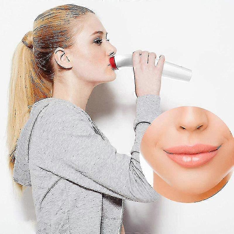 Automatic Lip Plumper Enhancer Device Electric Fuller Lip Silicone Thicker Lips Plumping Tool Face Beauty Tool Lip Enhancement Usb Charging Porta