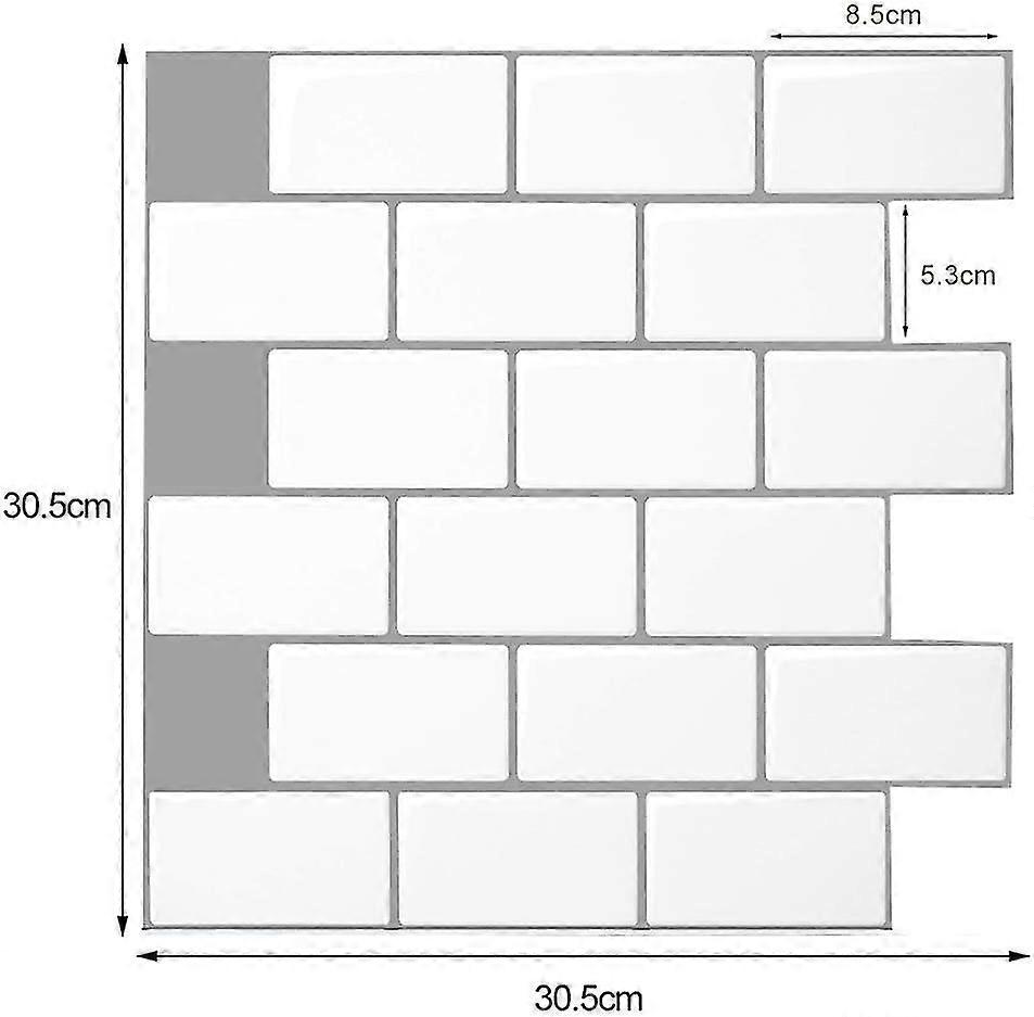 Tile Stickers, Kitchen Self-adhesive Tile Stickers, Tile Decoration