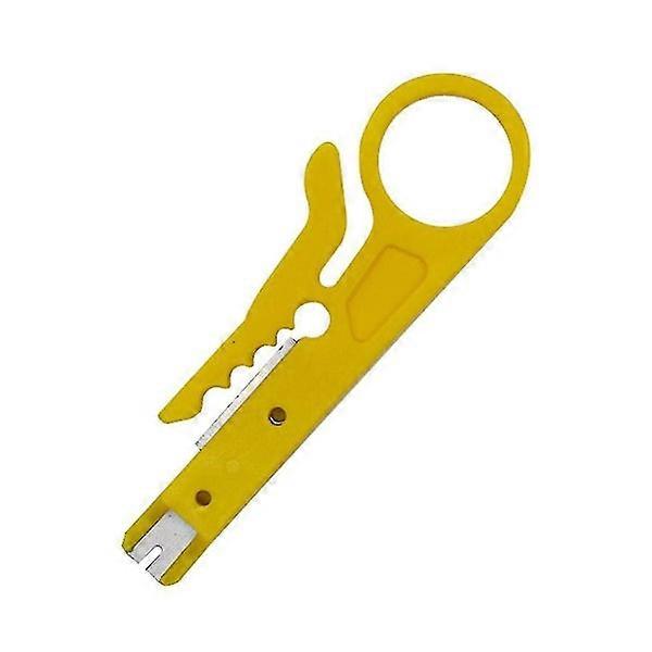 Idc Insertion Punch Down Tool With Cable Wire Stripper Bt Telephone Rj11 Strip.